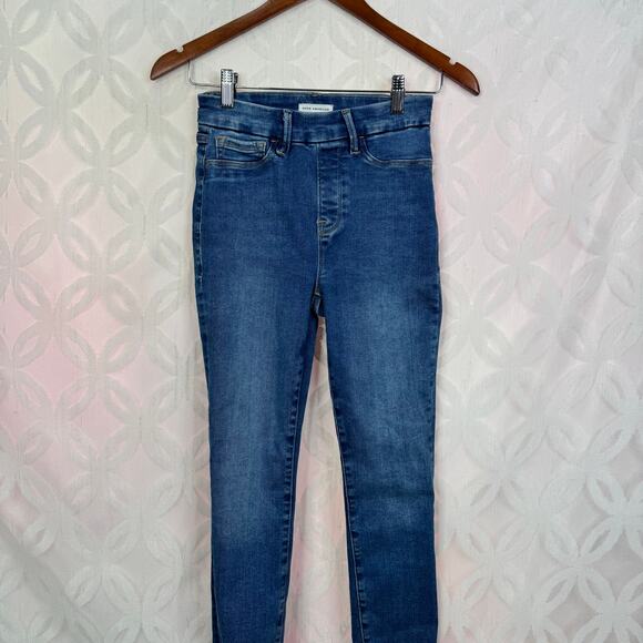 Good American Power Stretch Pull On Skinny Jeans Size S - Picture 6 of 10